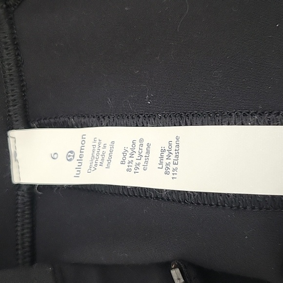 Lululemon Athletica Black Utility Jacket with High Collar SIZE 6 - Picture 10 of 10